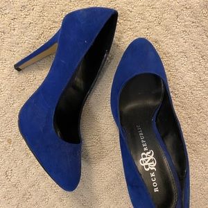 Rock republic royal blue pumps